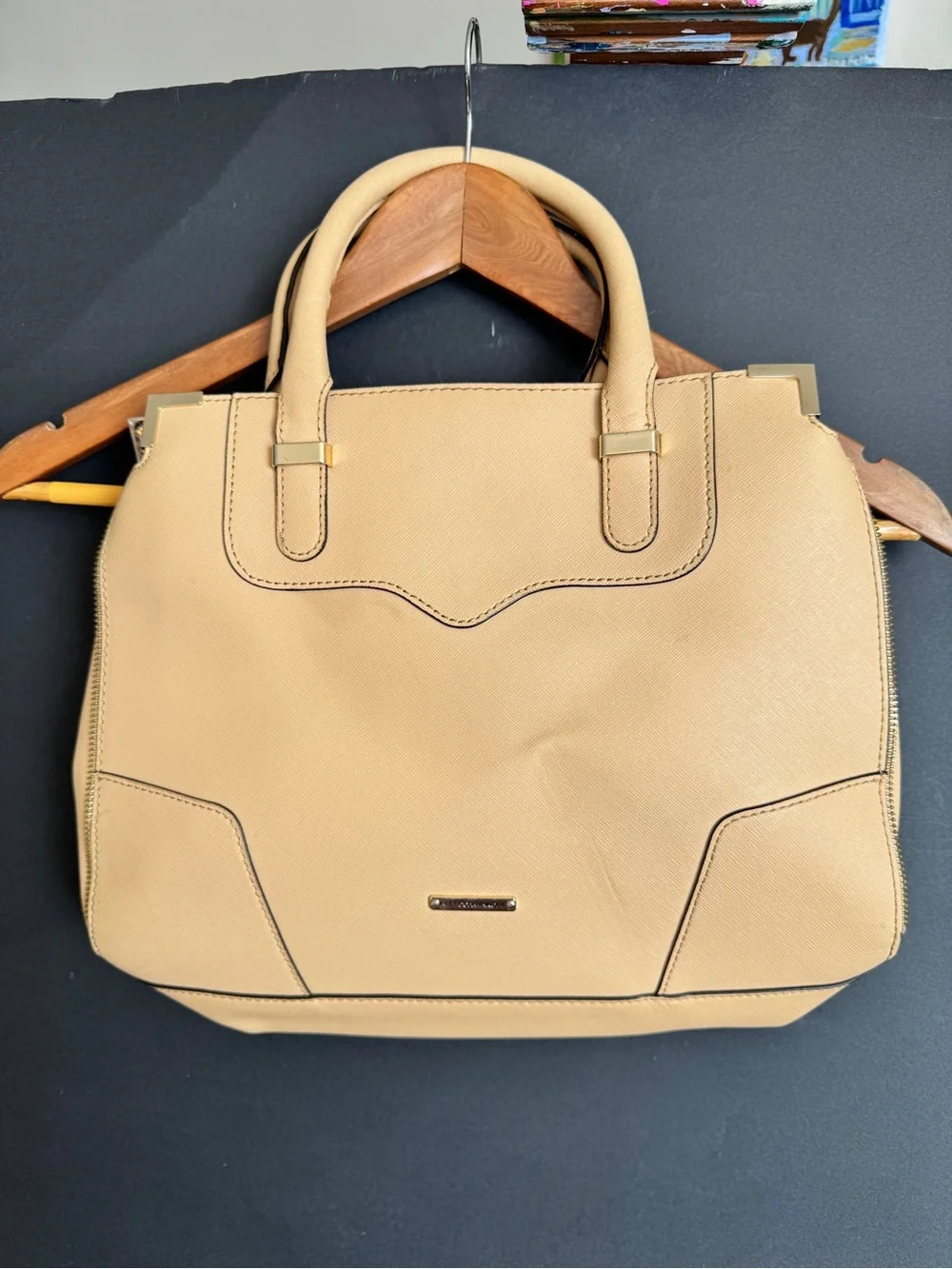 Rebecca Minkoff- Classic Neutral Tote Bag - Beige